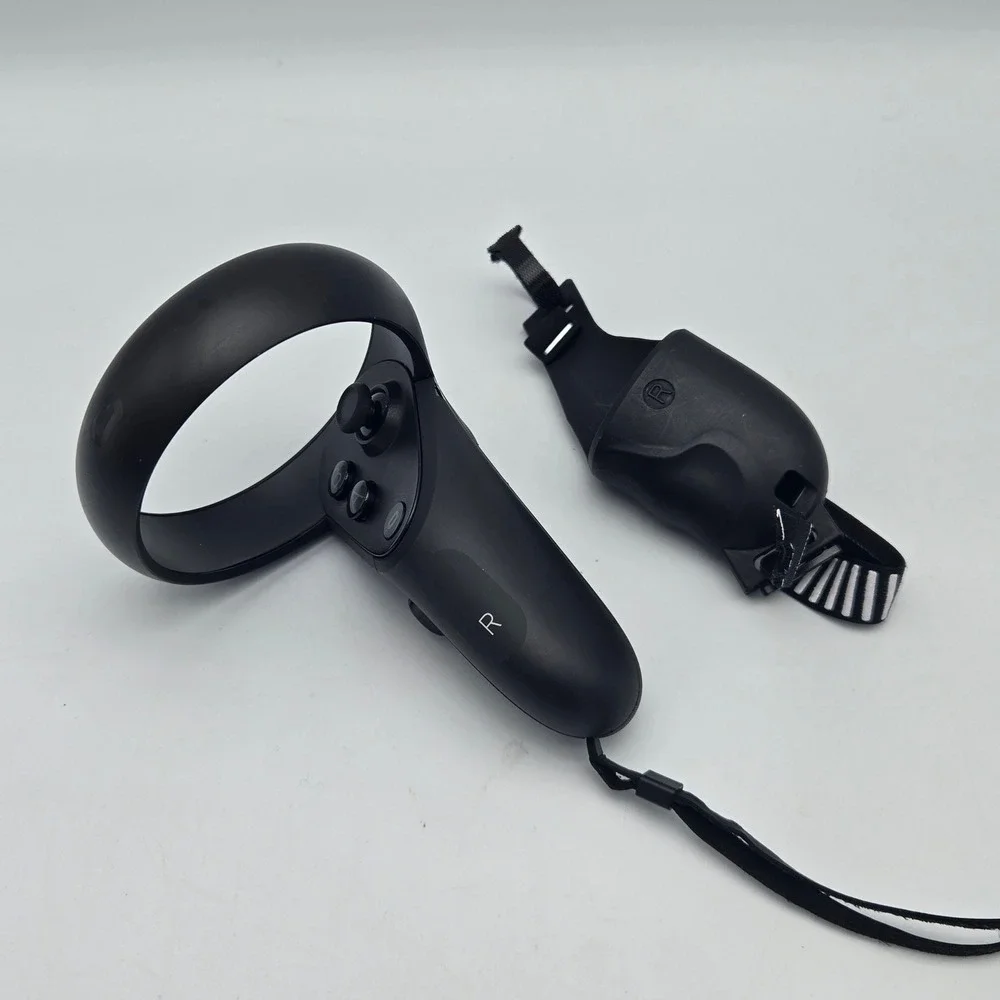 Genuine Oculus Quest 1 Rift S Touch Controller Right Only Black with AMVR Grip